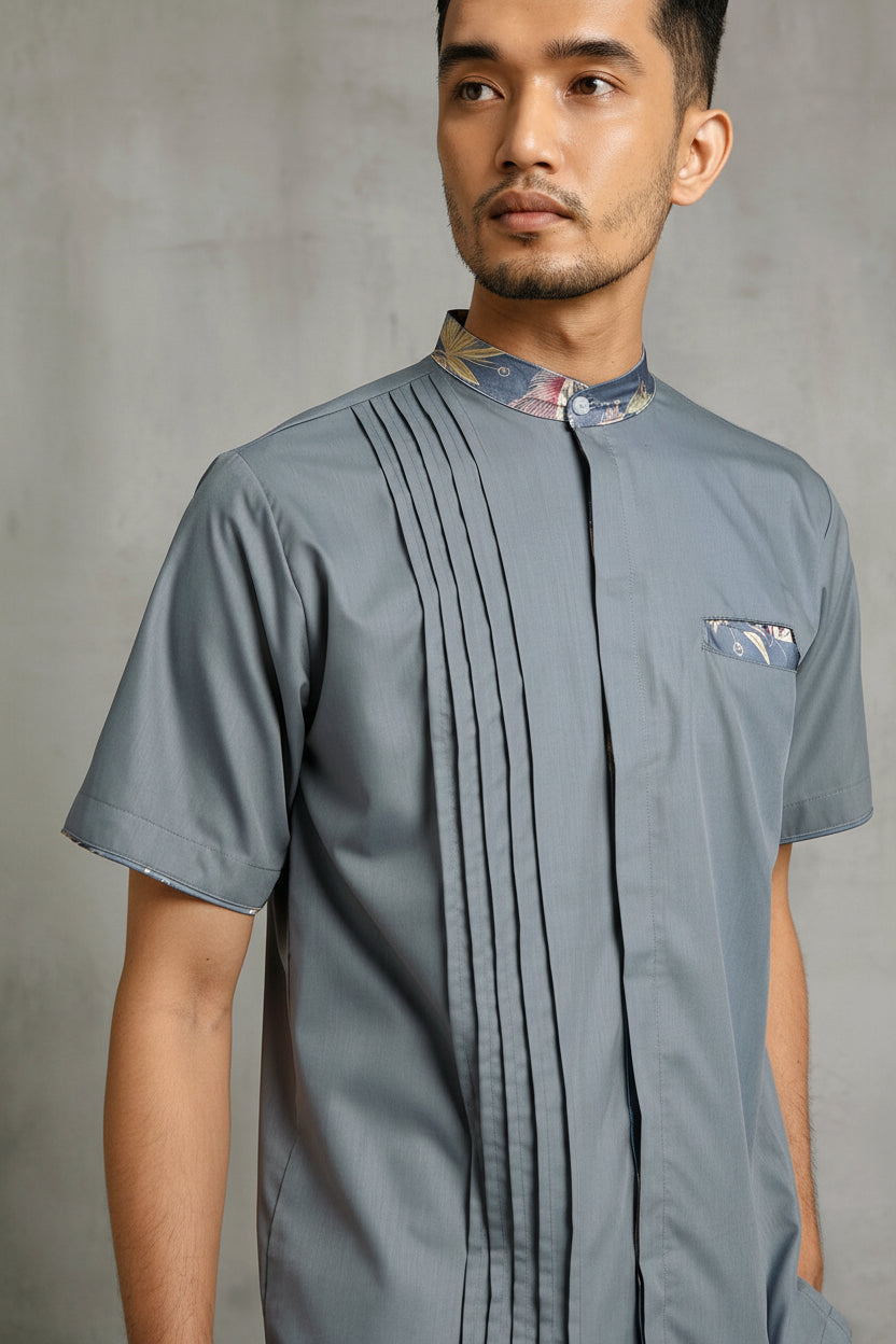 Kato Koko Shirt - Winter Blue