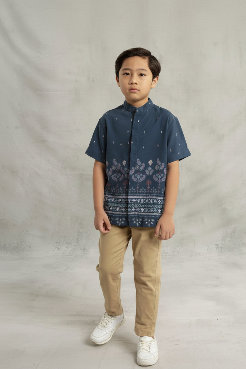 Bhisma Koko Shirt Kids - Sky