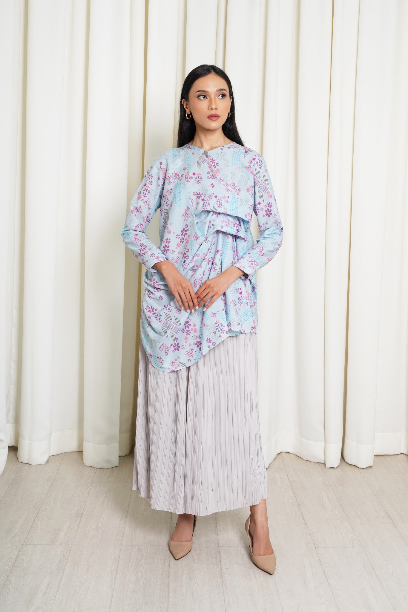 Zorina Blouse - Blue