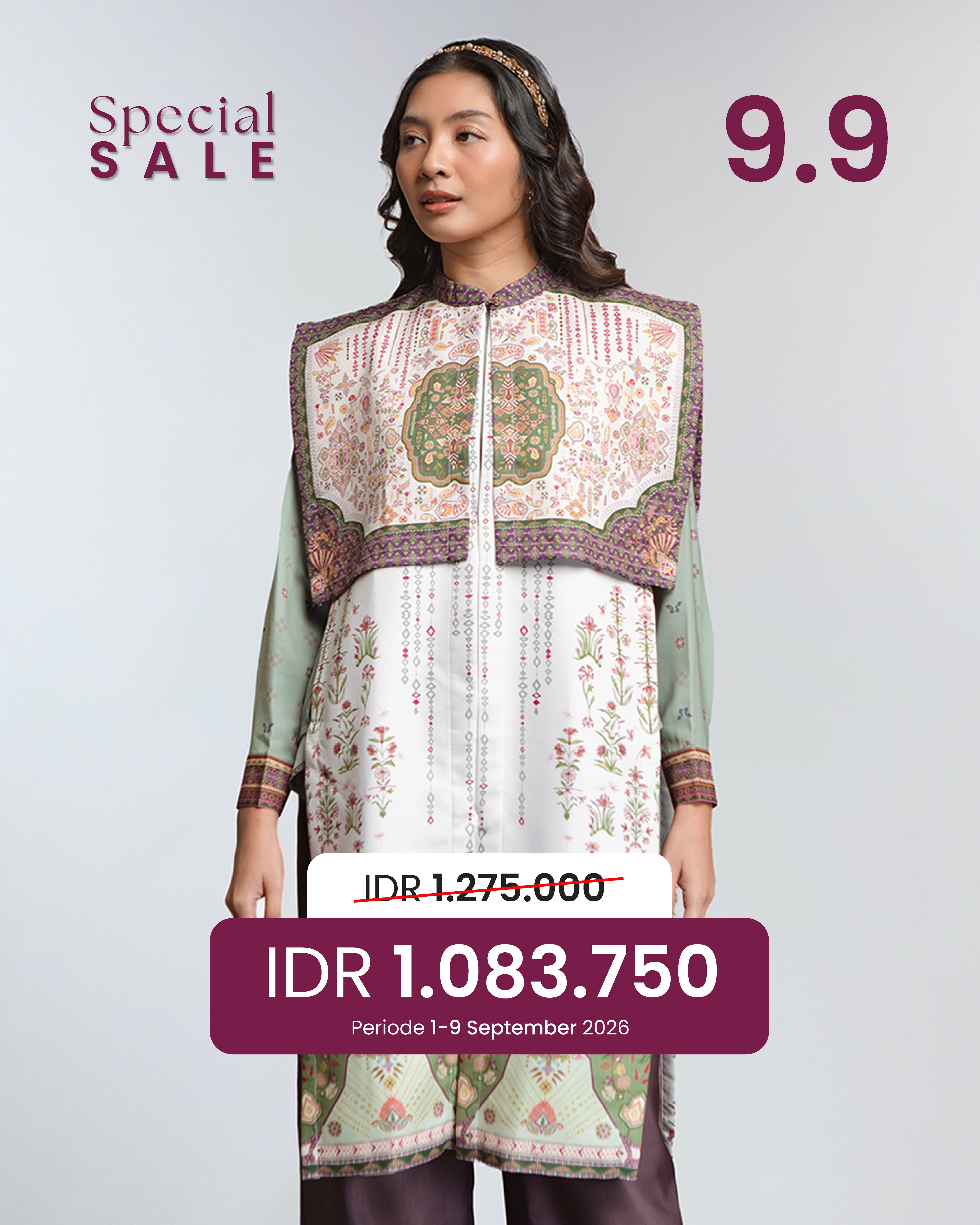Pijar Vest + Inner Top Senja