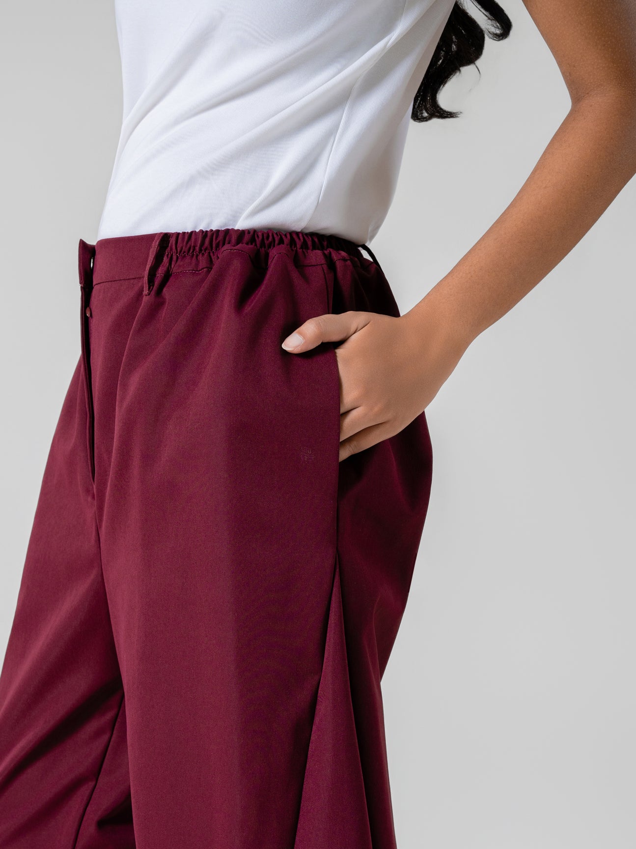 Sora Pants Maroon