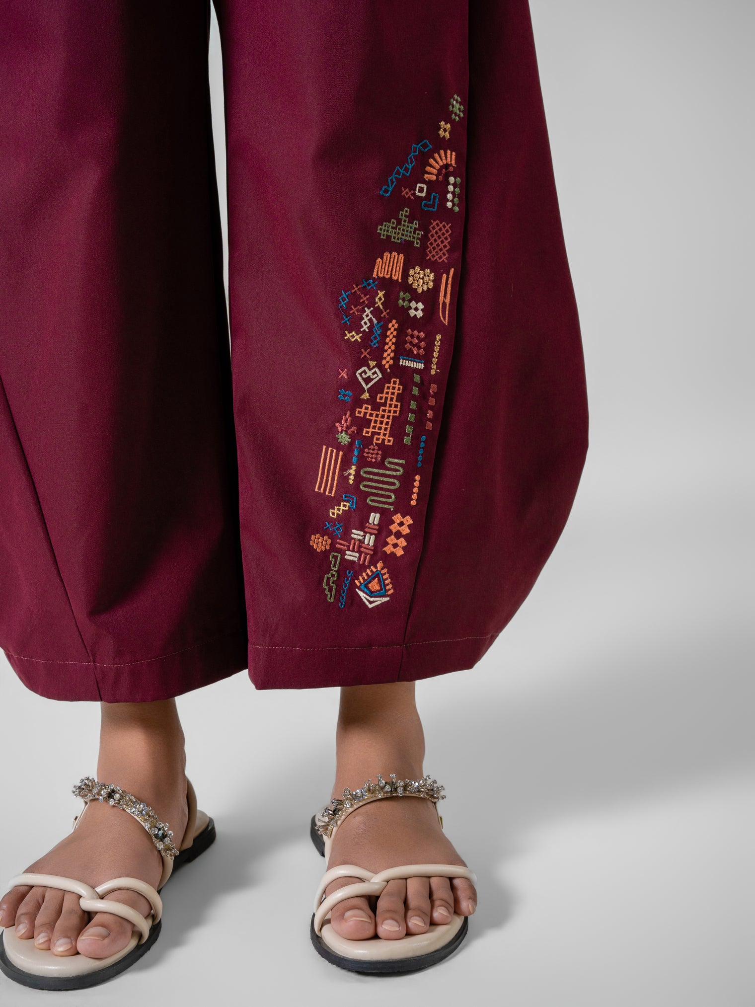 Sora Pants Maroon