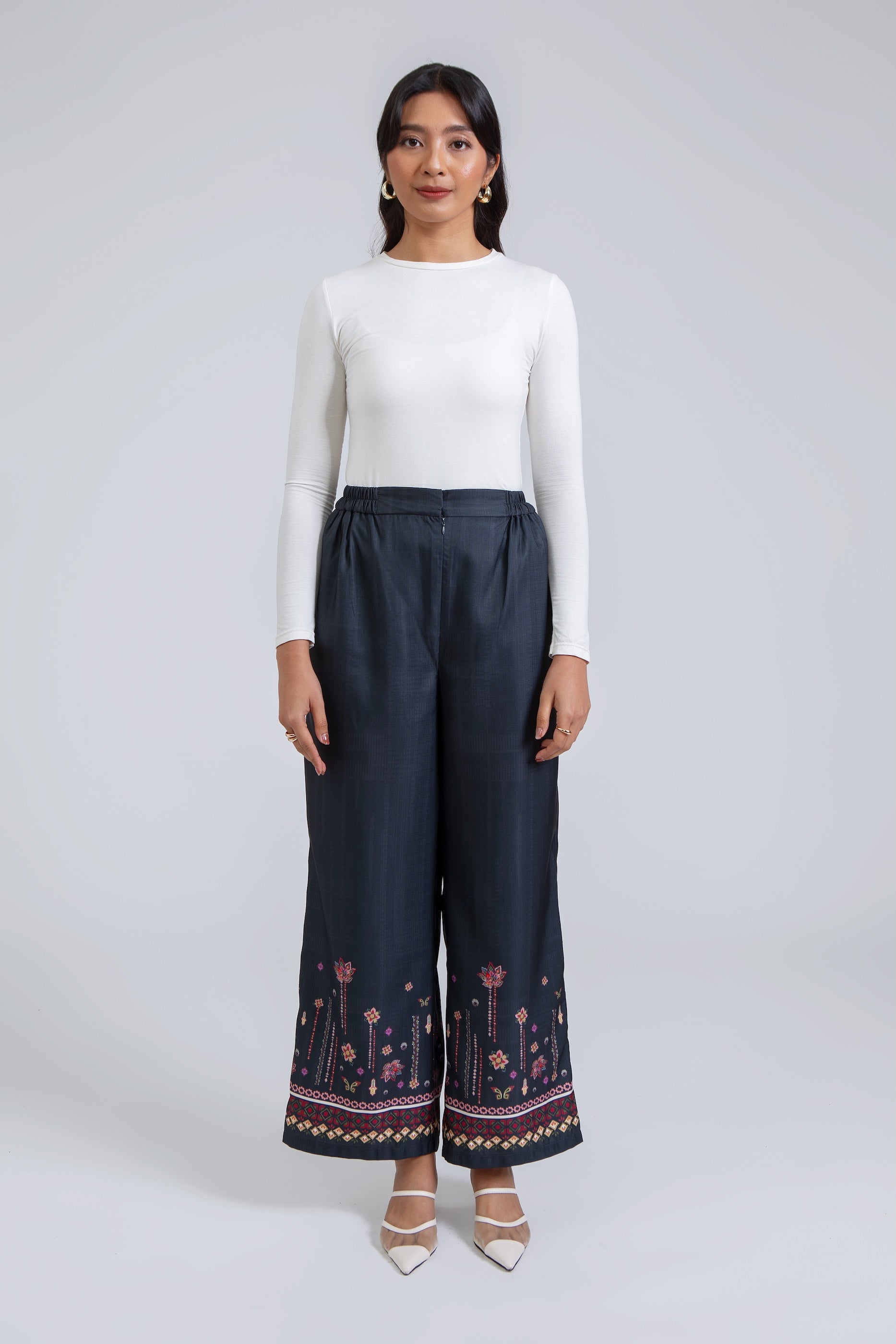 Geni Set Malam (Tunic + Pants)