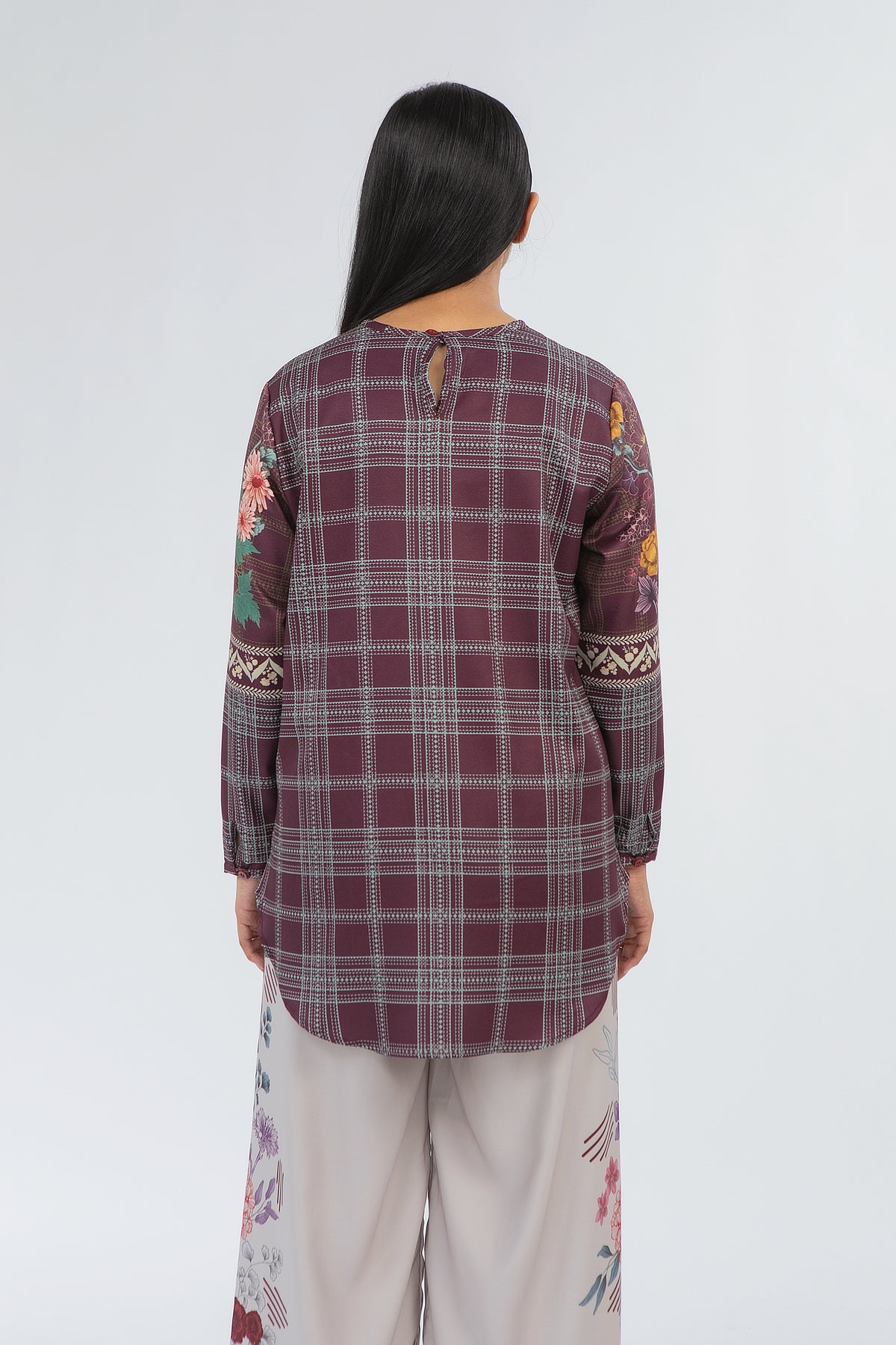 Mireya Top Burgundy