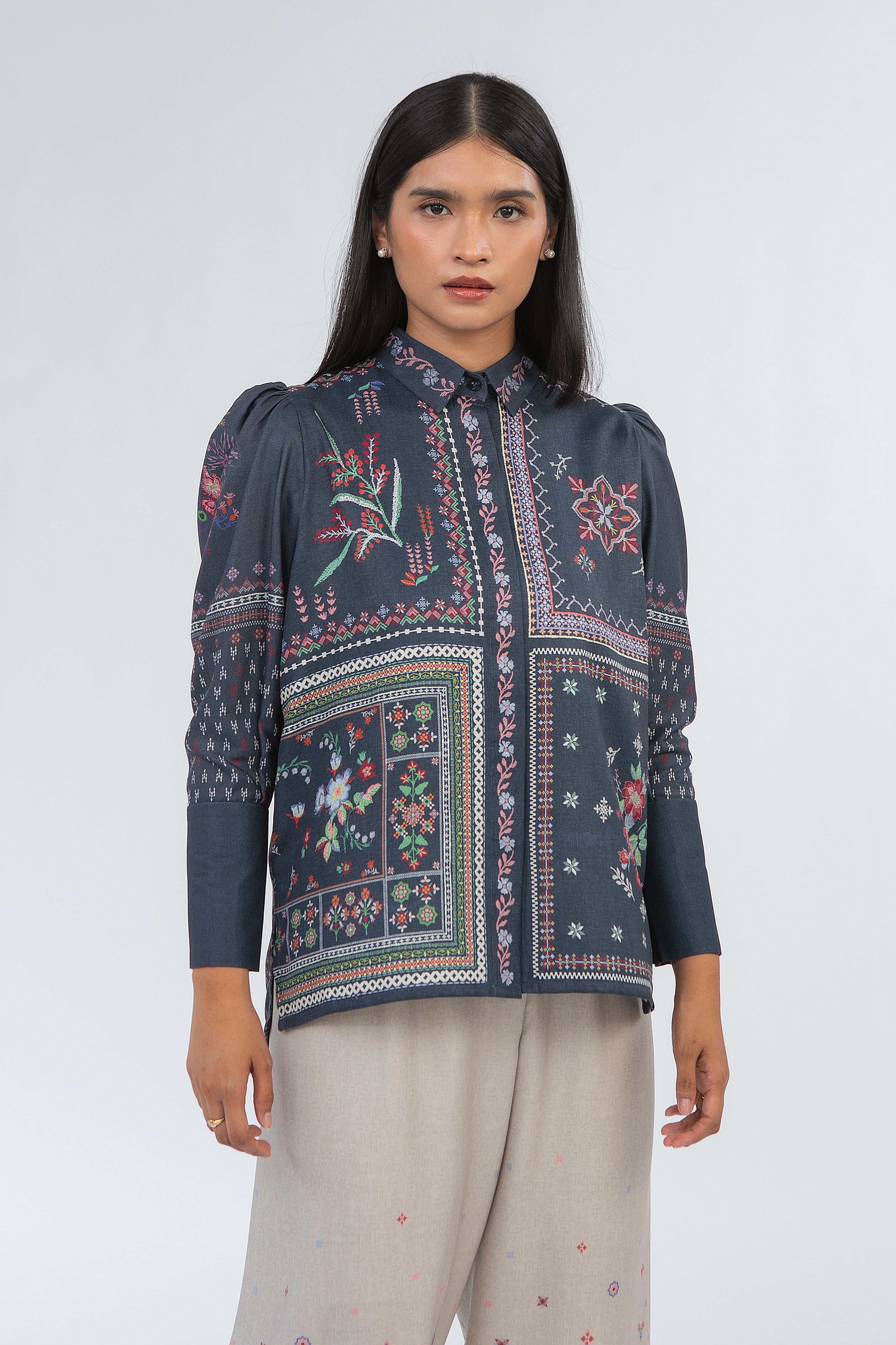 Padma Shirt Navy