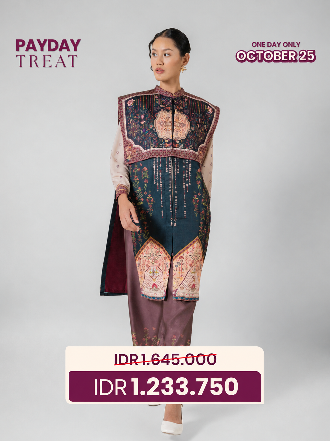 Pijar Complete Set Malam (Vest + Inner + Pants)
