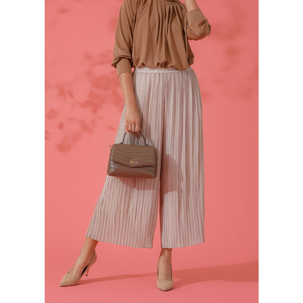 Aruka Pleated Pants - Khaki