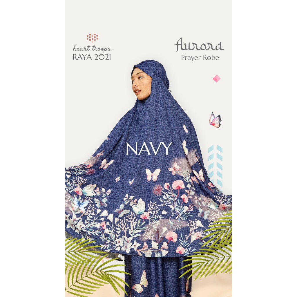 Aurora Prayer Robe - Navy