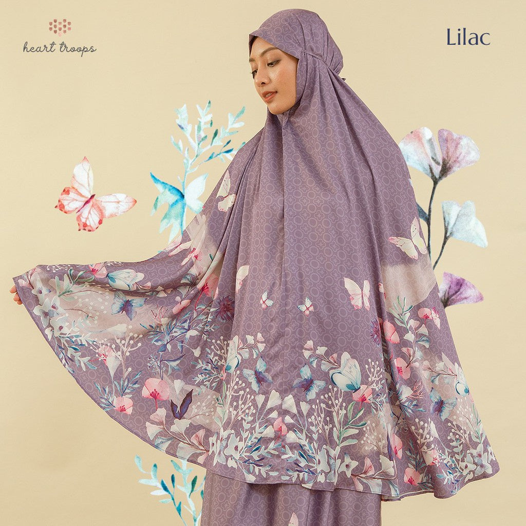 Aurora Prayer Robe - Lilac