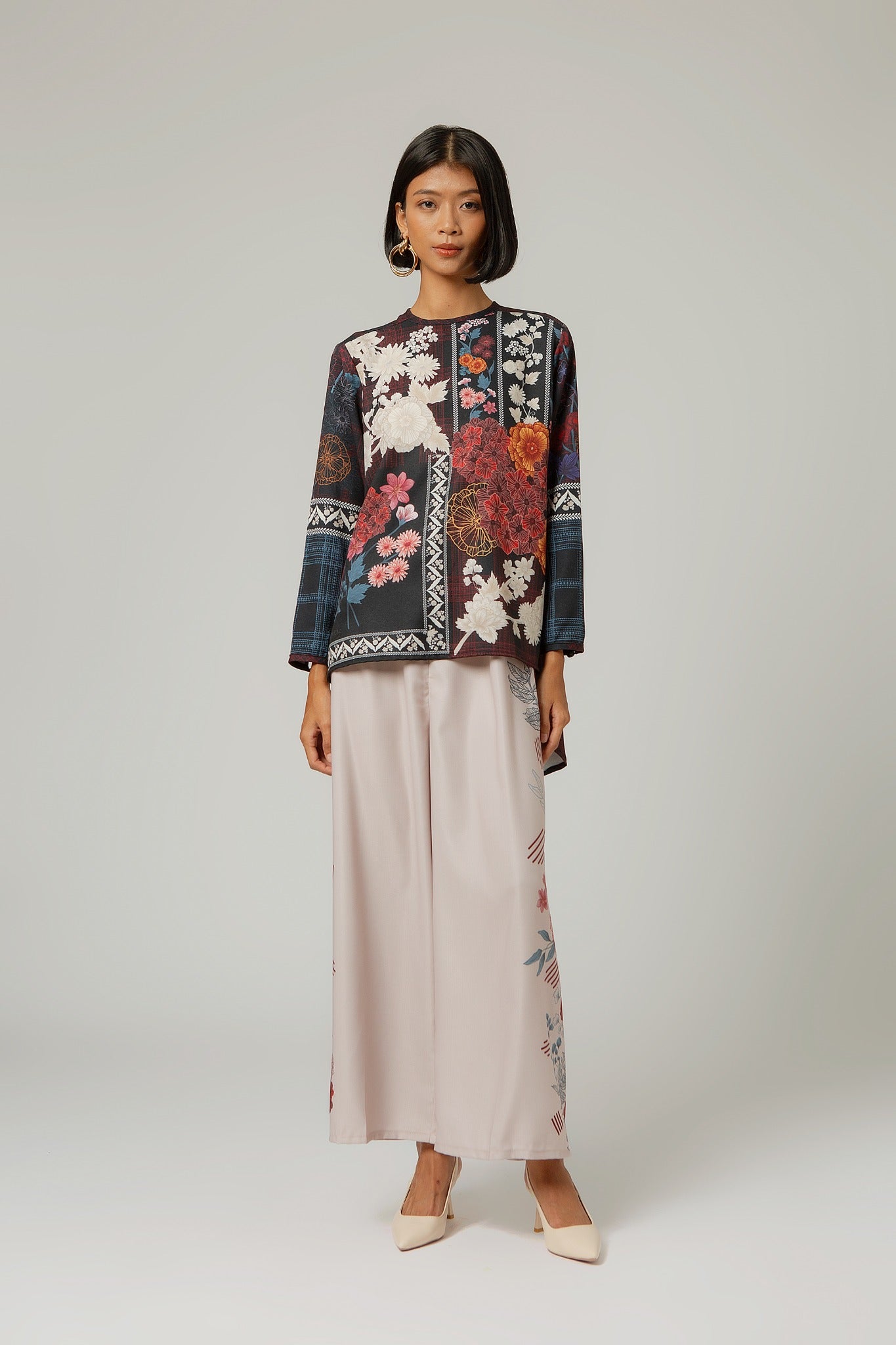 Mireya Atasan Lengan Panjang Wanita