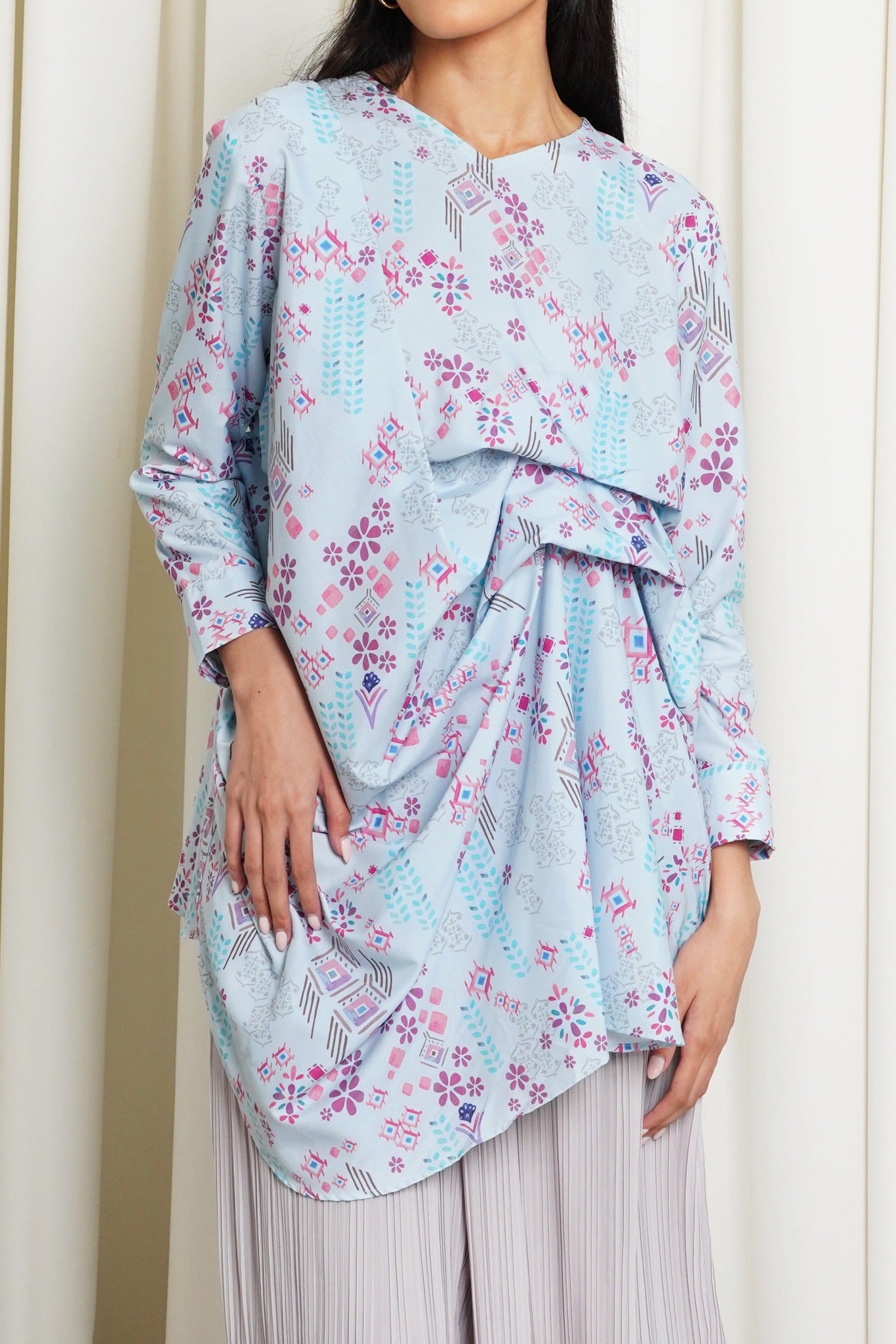 Zorina Blouse - Blue