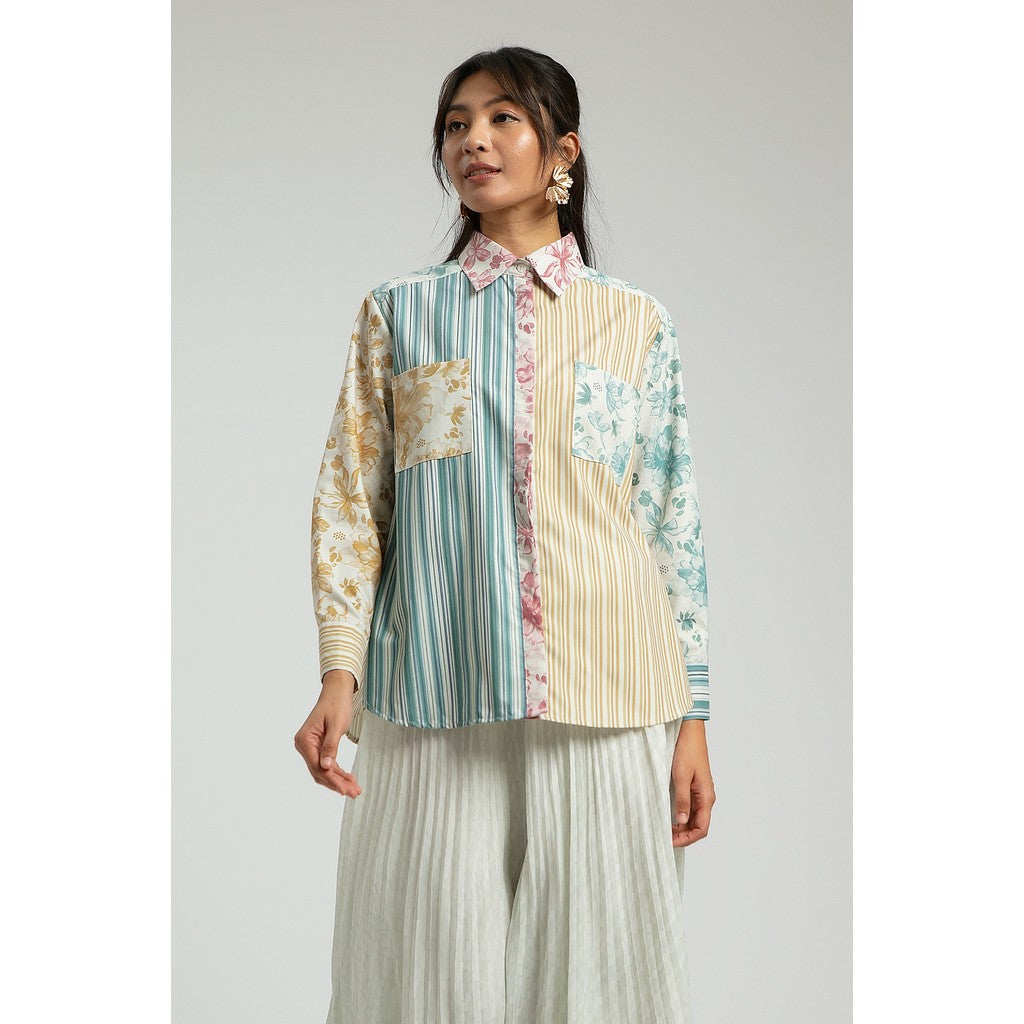 Helios Shirt Kemeja Lengan Panjang Wanita