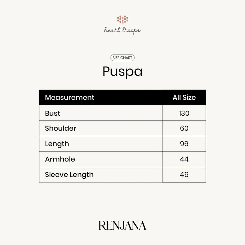 Panduan Ukuran Produk Puspa