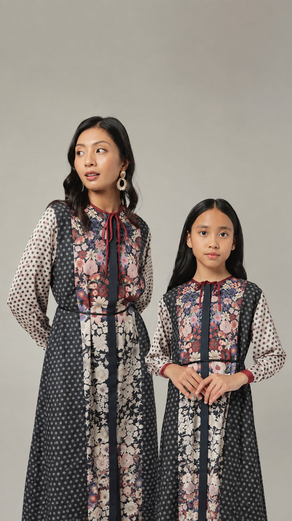 Bundle Keita Dress (Mom & Kids)