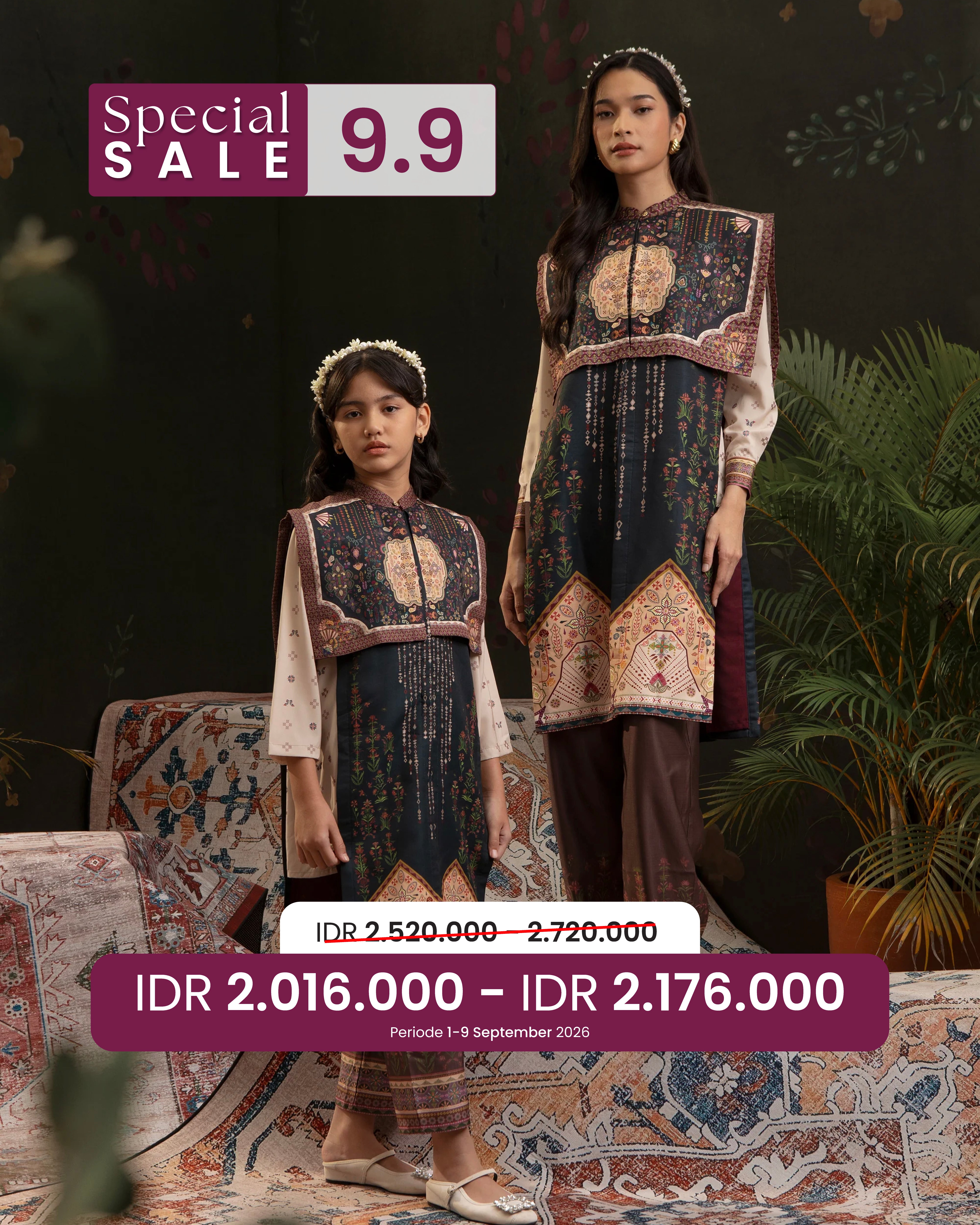 Pijar Set Mom & Kids Malam