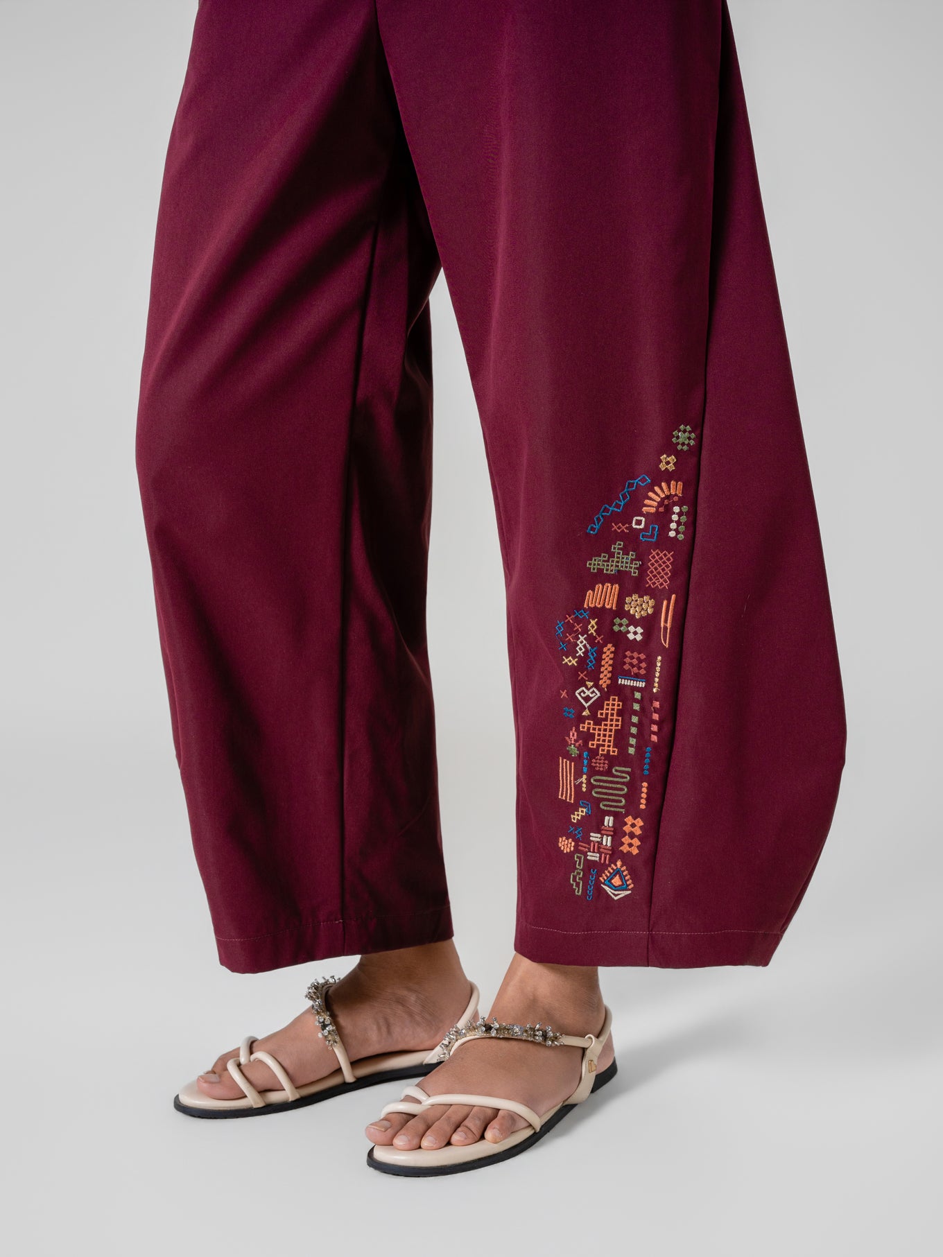 Sora Pants Maroon