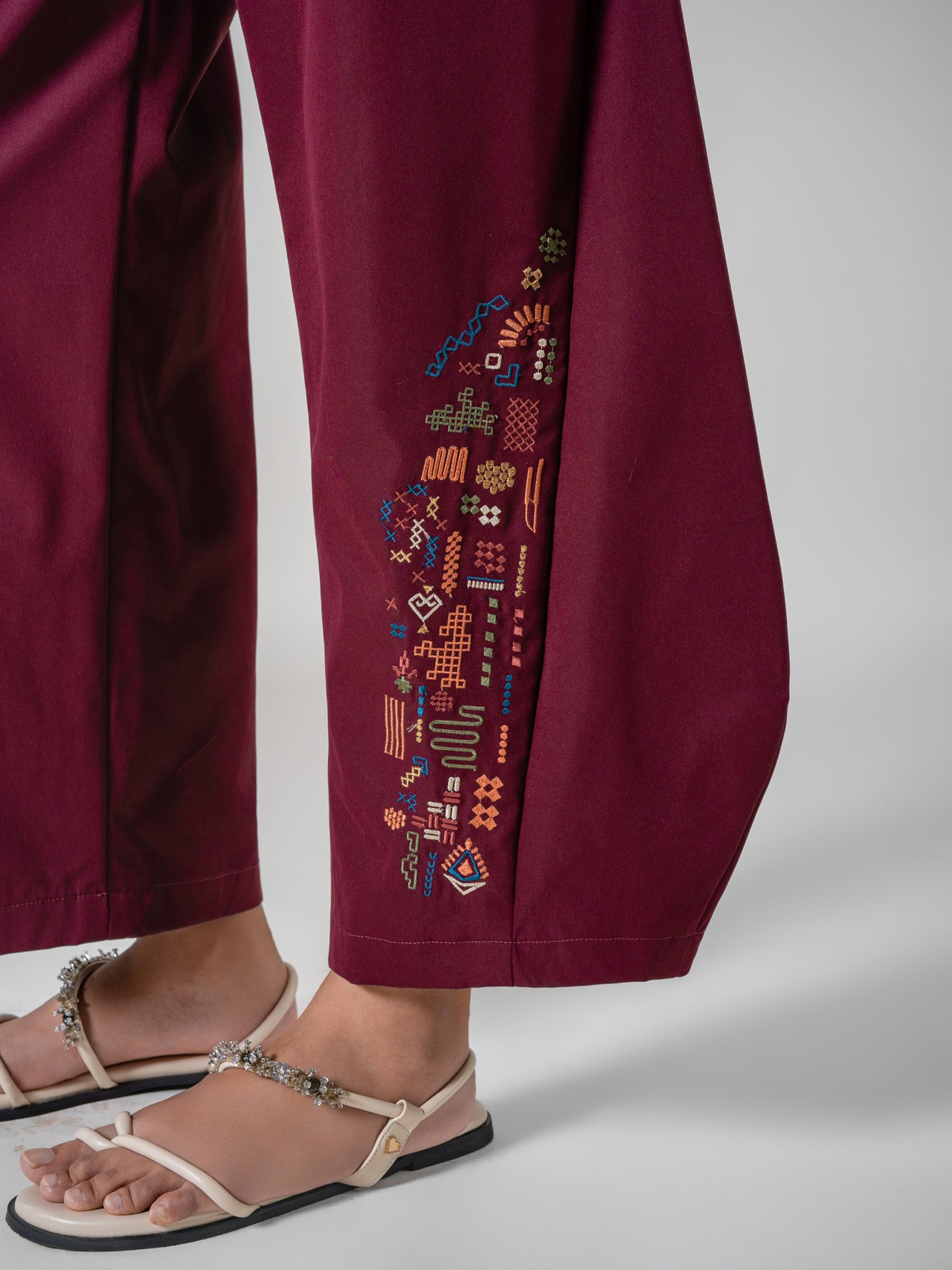 Sora Pants Maroon