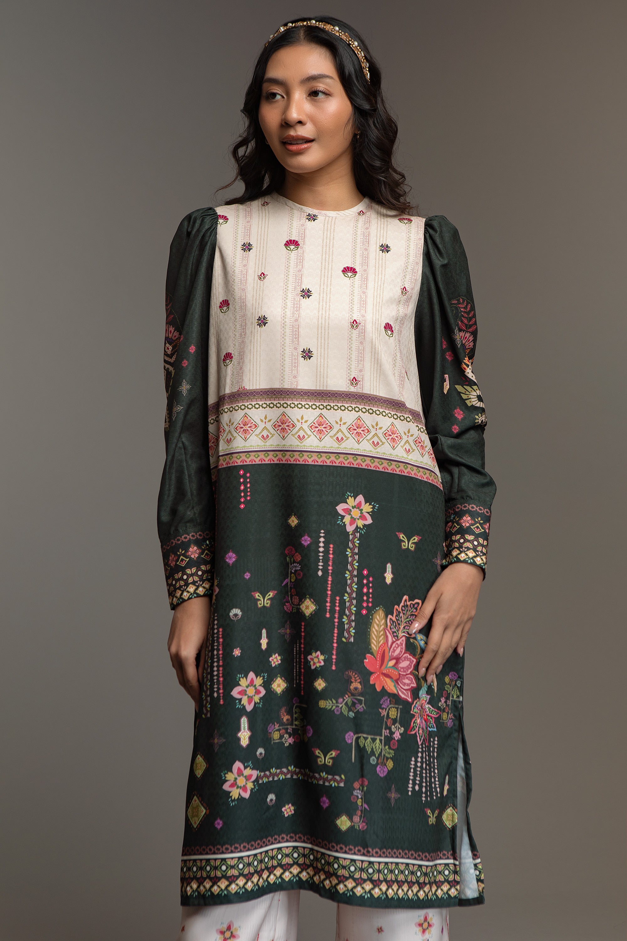 Geni Set Senja (Tunic + Pants)