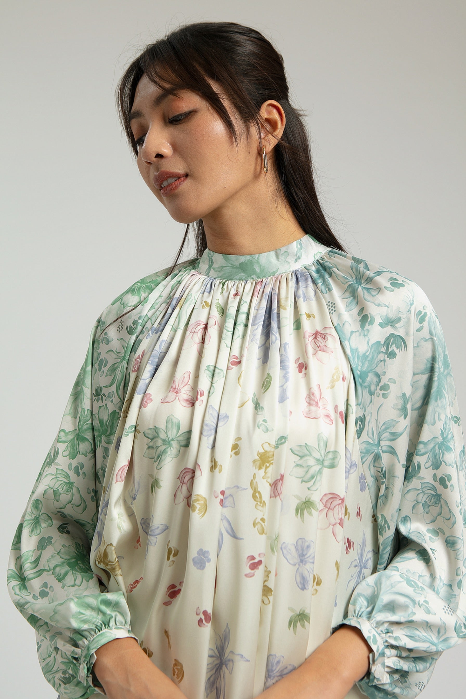 Theros Top - Kemeja Lengan Panjang Wanita