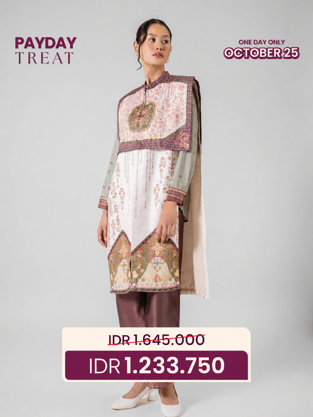 Pijar Complete Set Senja (Vest + Inner + Pants)