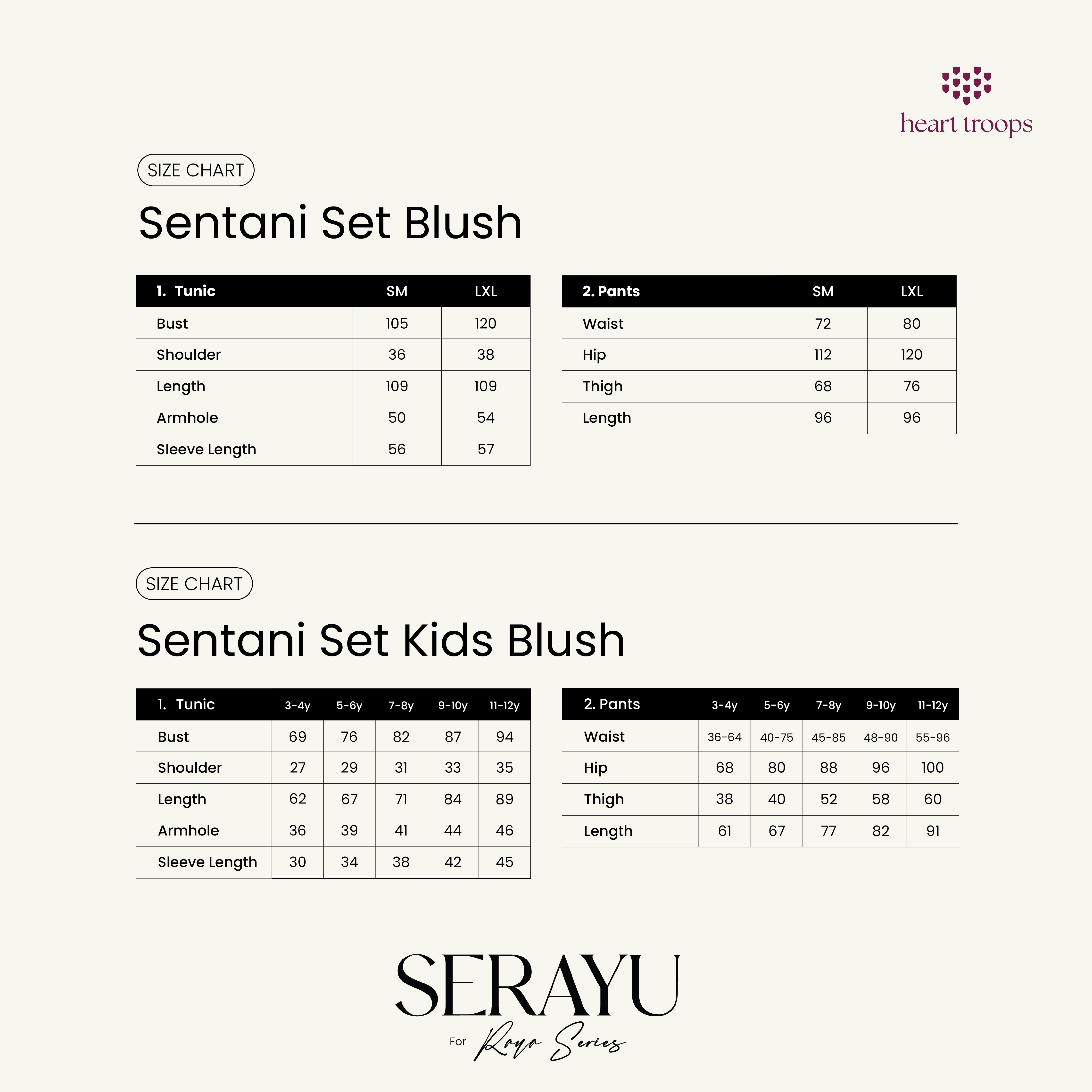 Sentani Set Blush Mom & Kids